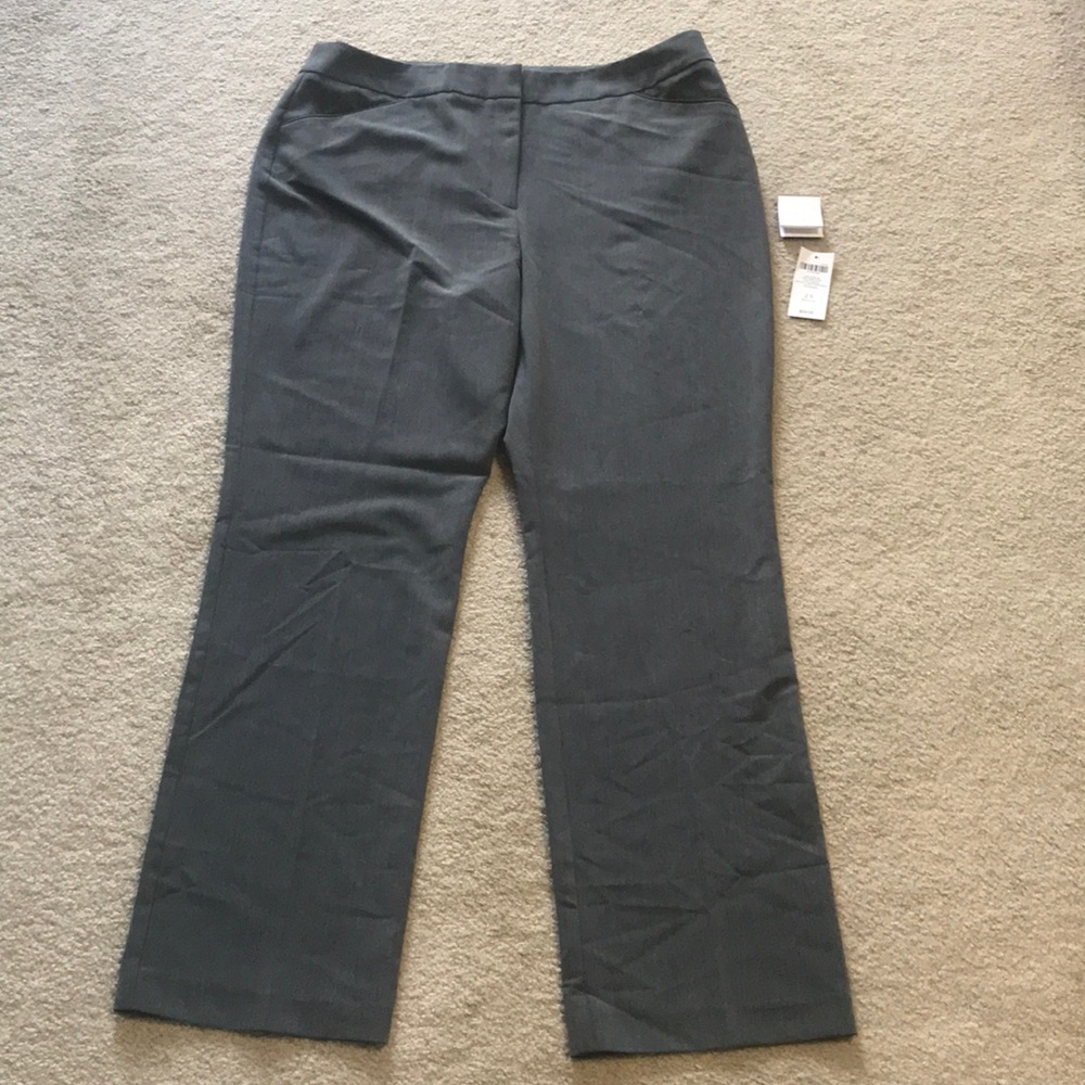 Chicos Grandeur Trouser Pant basic Medium hea Gray